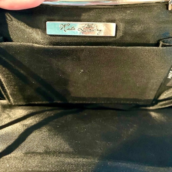 👜🎉HostPick🎉👜Kate Landry, Black Clutch, Lovely! - Picture 9 of 9